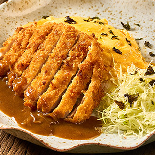 Omurice Katsu Curry