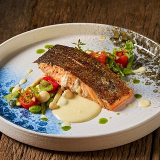 Char-Grilled Norwegian Salmon