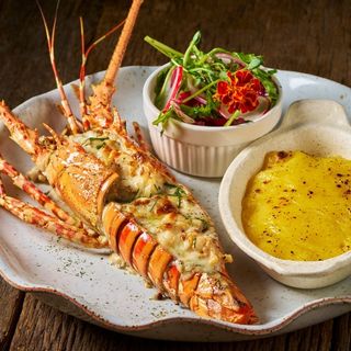 Truffle Andaman Phuket Lobster served at Flare Italian Restaurant, Karon Beach, Phuket
