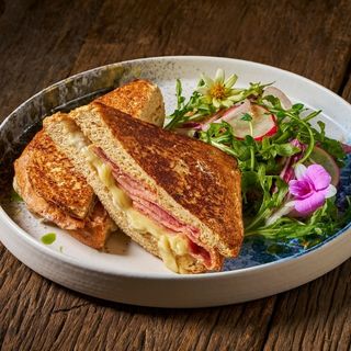 Autnentic Paris Croque Monsieur